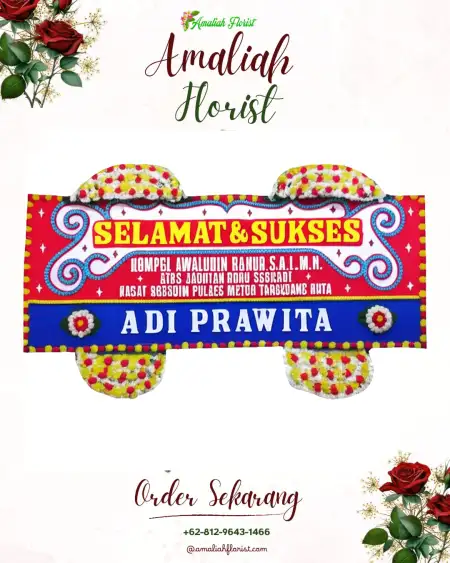 Papan Bunga Ucapan Selamat Gayam Lor